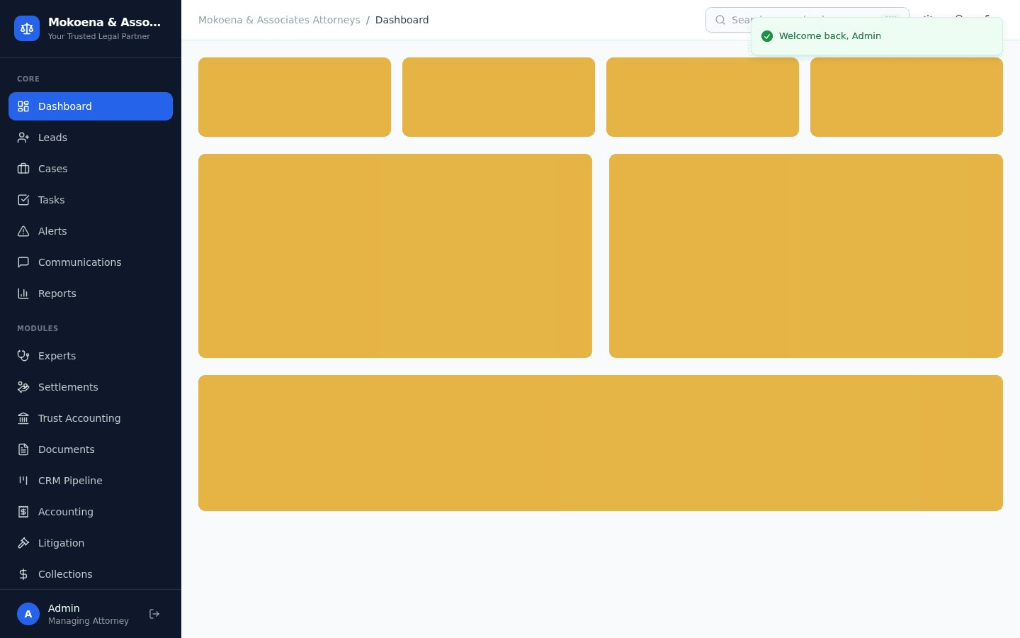 Firm Dashboard